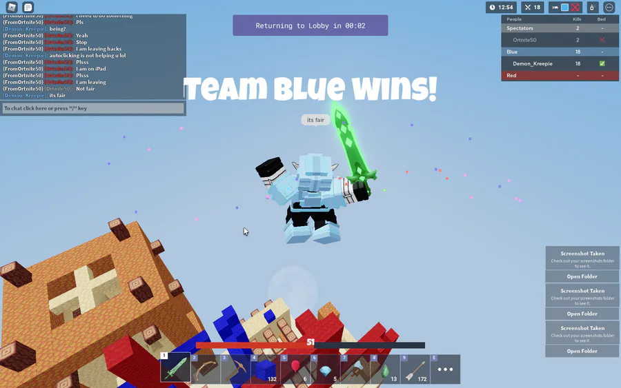 I Got HACKS in Roblox Bedwars? 