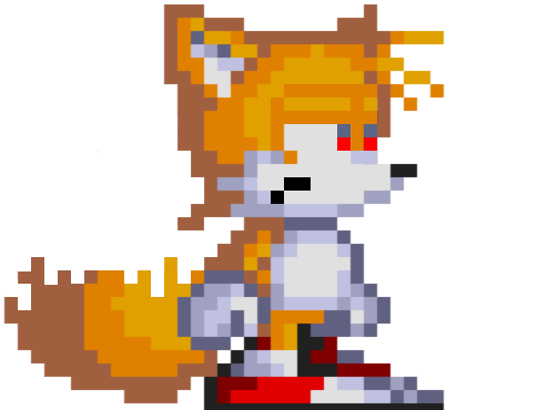 Pixel soul tails spritesheet (very random) : r/FridayNightFunkin