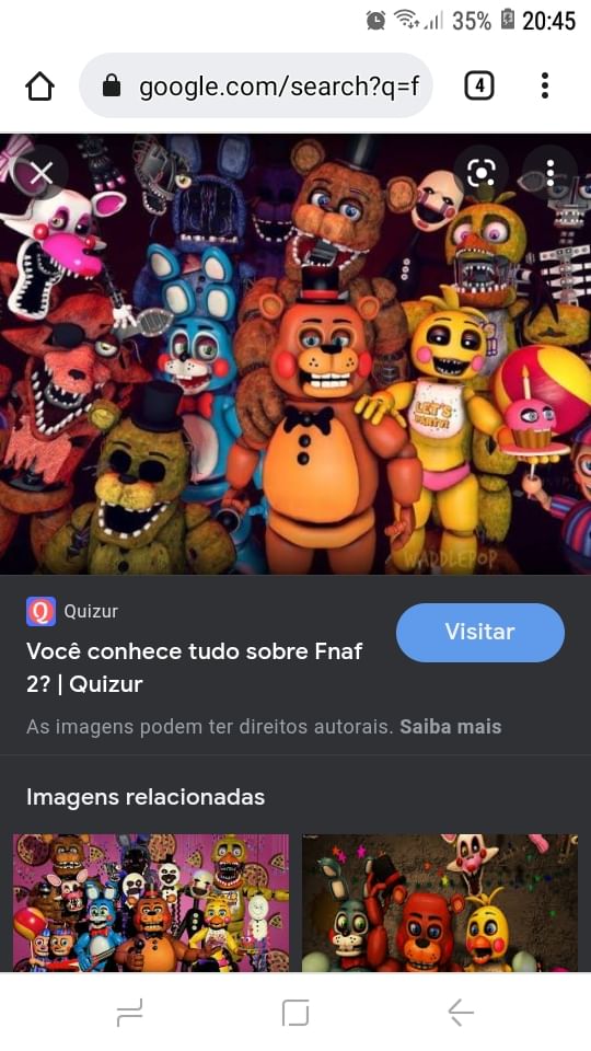 Você conhece FNaF 2?