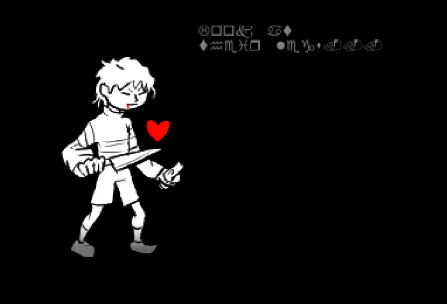 KiwiG(Confused) on Game Jolt: Yanderetale AU - Sans (Was inspired by  Wattpad story) My design for