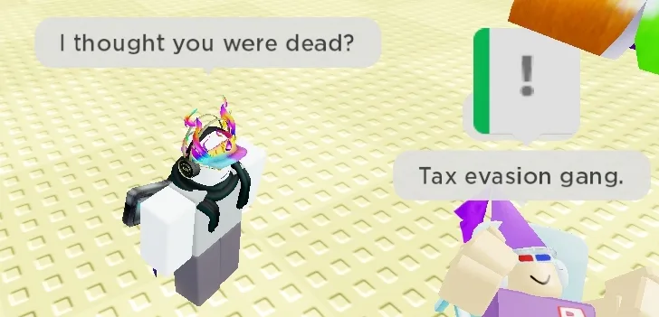 Tax Evasion - Roblox