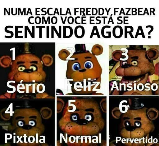 Imagem: Meus memes de FNAF ;-;  Five Nights at Freddys PT/BR