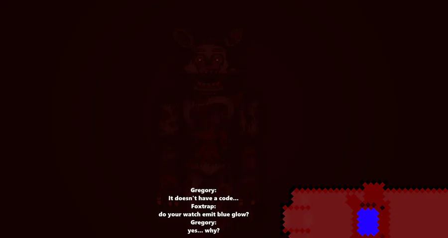 No it doesn't Gregory LOL I got FNAF security breach and had some