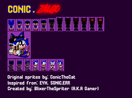 l left on Game Jolt: the start (make some sprites from Sonic.exe  characters like Modgen)