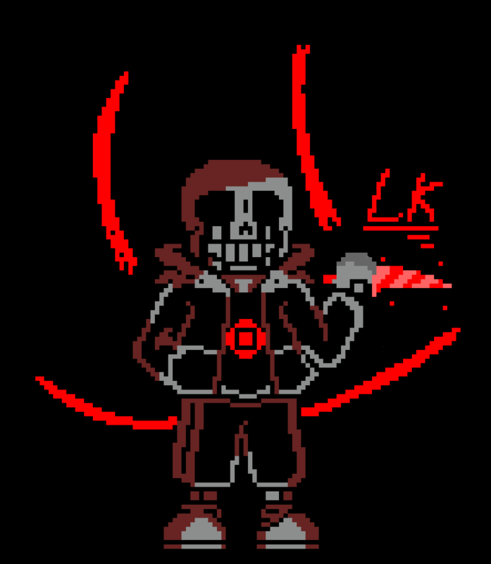 FT!Neko_Lui on Game Jolt: Killer Sans - Lethal Deal Sprite [Luired Style]