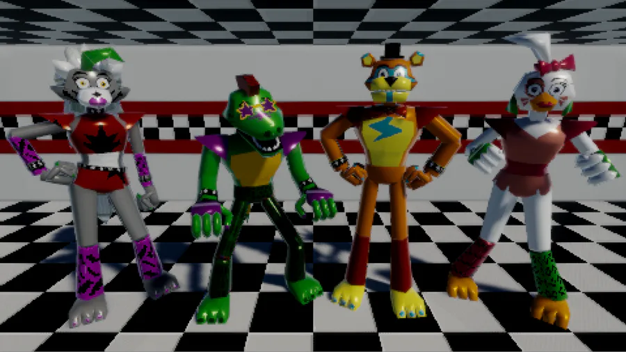 GoobGoob on Game Jolt: Update on Lefty in FNAF AR: There is now a Lefty  model in FNAF AR!