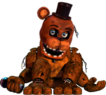 Withered foxy/Golden Freddy  Fnaf drawings, Fnaf, Freddy