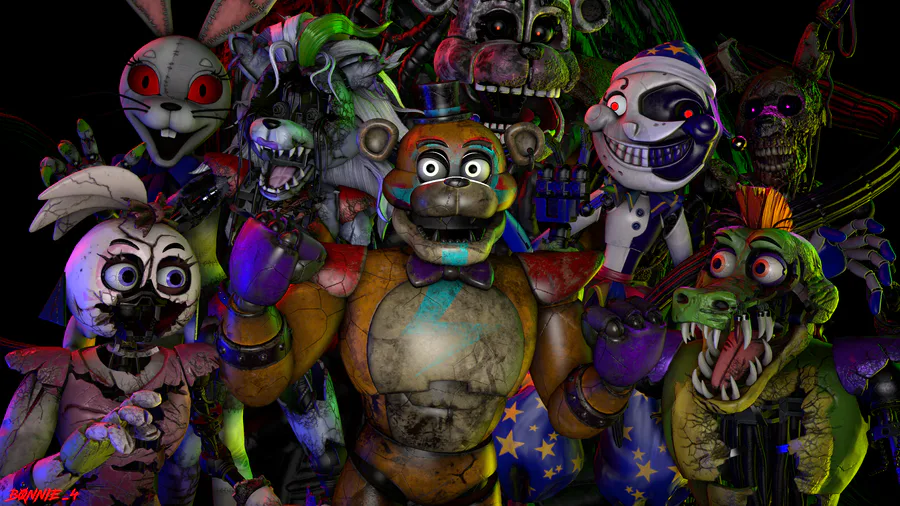 FNAF/SFM] gregory's death #vaportrynottolaugh 