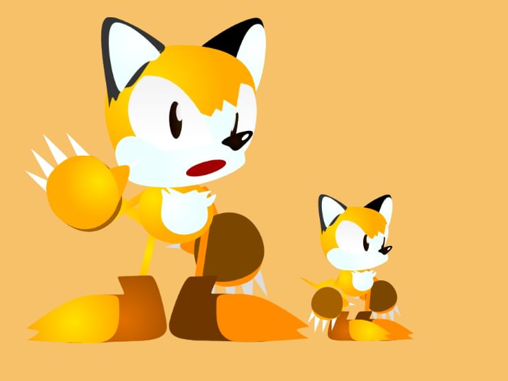 recoloring: tails to tails.exe 