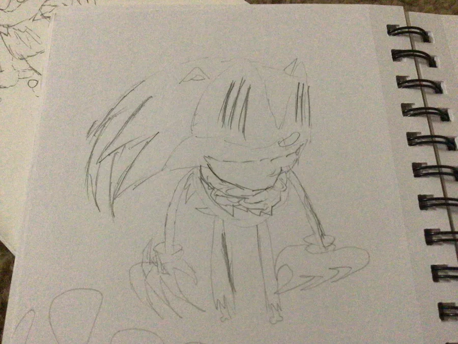 This took me so long but I drew Sonic.EYX : r/SonicEXE