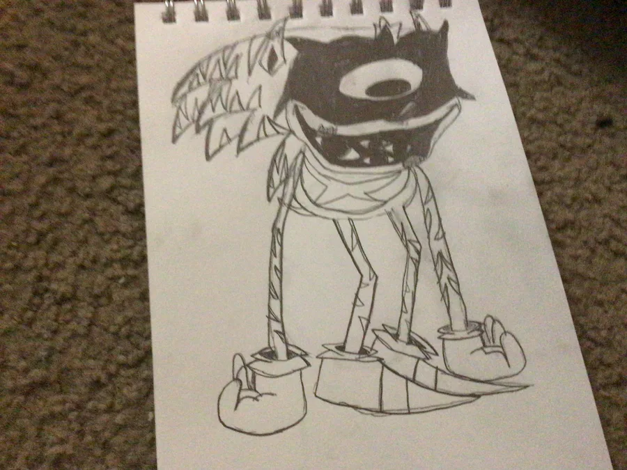 This took me so long but I drew Sonic.EYX : r/SonicEXE