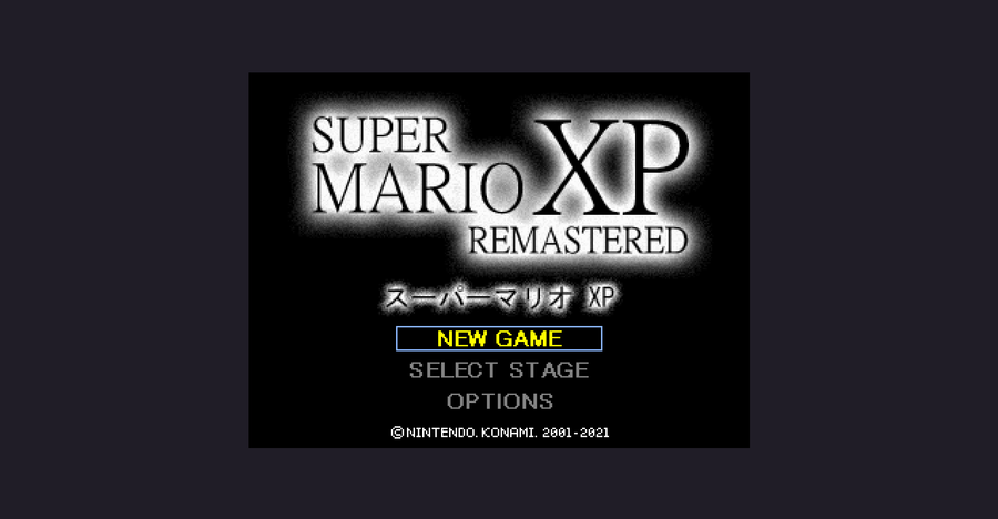 Jogue Super Mário XP Remasterizado, um jogo de Mario bros