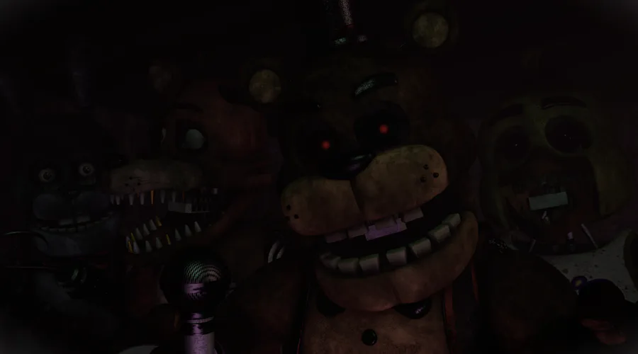 emifred800 on Game Jolt: (blender) freddy jumpscare remake