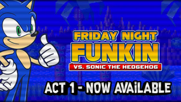 Sonic The Hedgehog (Over Boyfriend) [Friday Night Funkin'] [Mods]