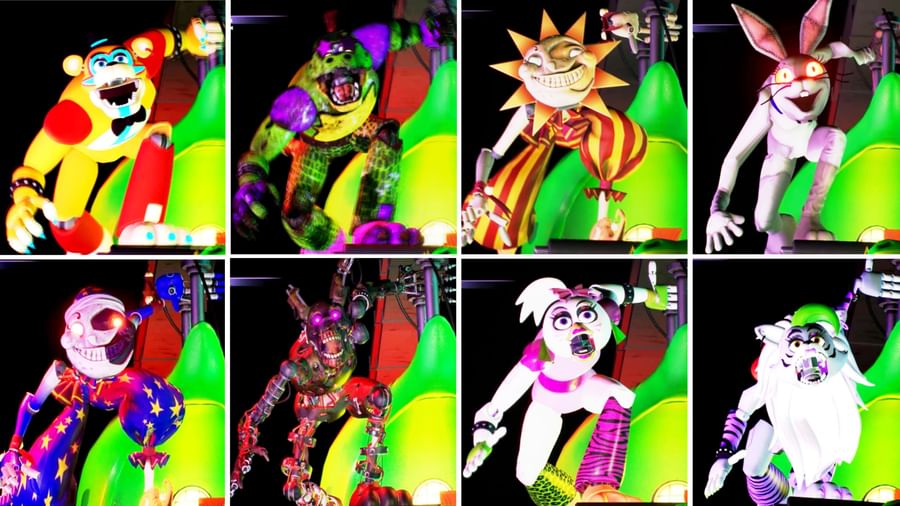 IULITM on Game Jolt: ALL CHARACTERS UNLOCKED / BOSSES - FNaF