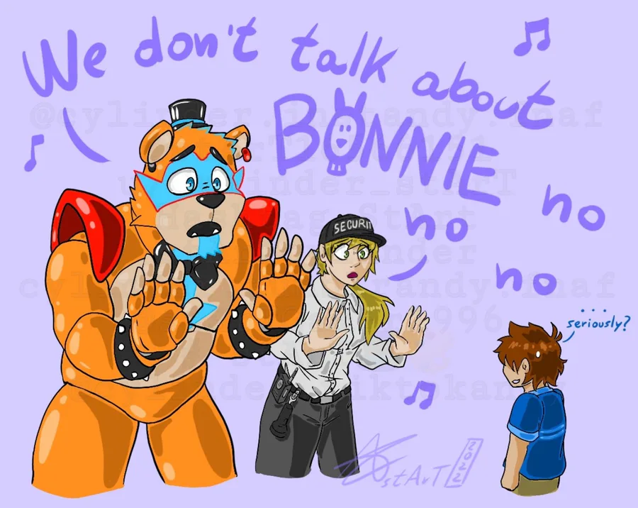 A Friend In Freddy~ FNAF SB Fanart of the charming friendship Gregory and  Freddy have ✨ ⚠️Please do not steal/repost my art!⚠️ : r/GameTheorists