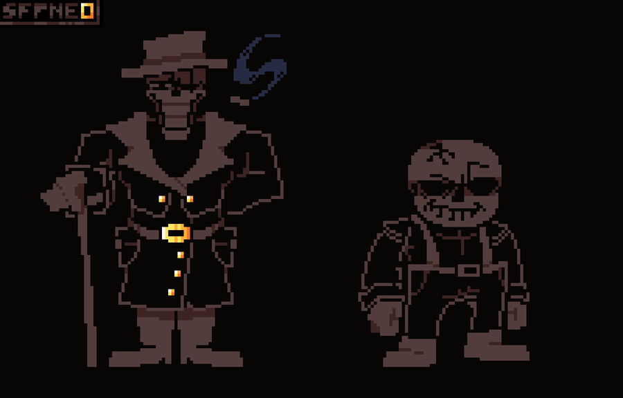 Horror 0 dust sans snas for original pixel art