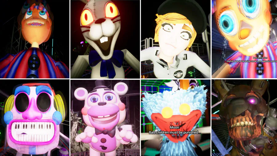 IULITM on Game Jolt: ALL CHARACTERS UNLOCKED / BOSSES - FNaF