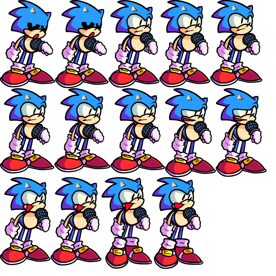 eFeN_real on Game Jolt: I made this Sonic Sprites just 4 fun, idk