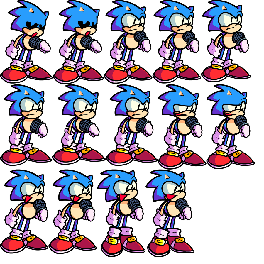 These Sonic sprites are awesome! 