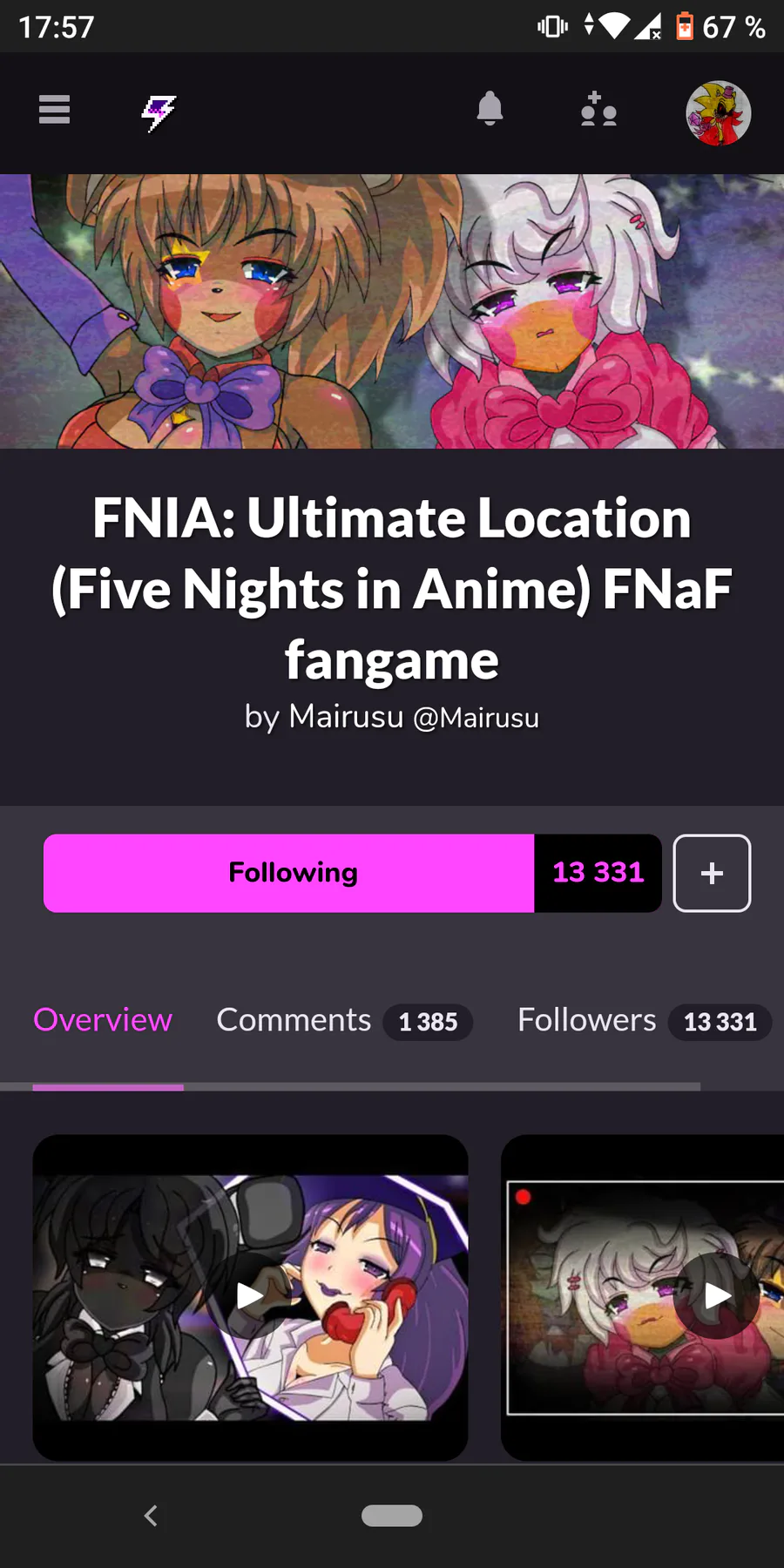 Fnaf As Anime - UCN Fredbear - Wattpad