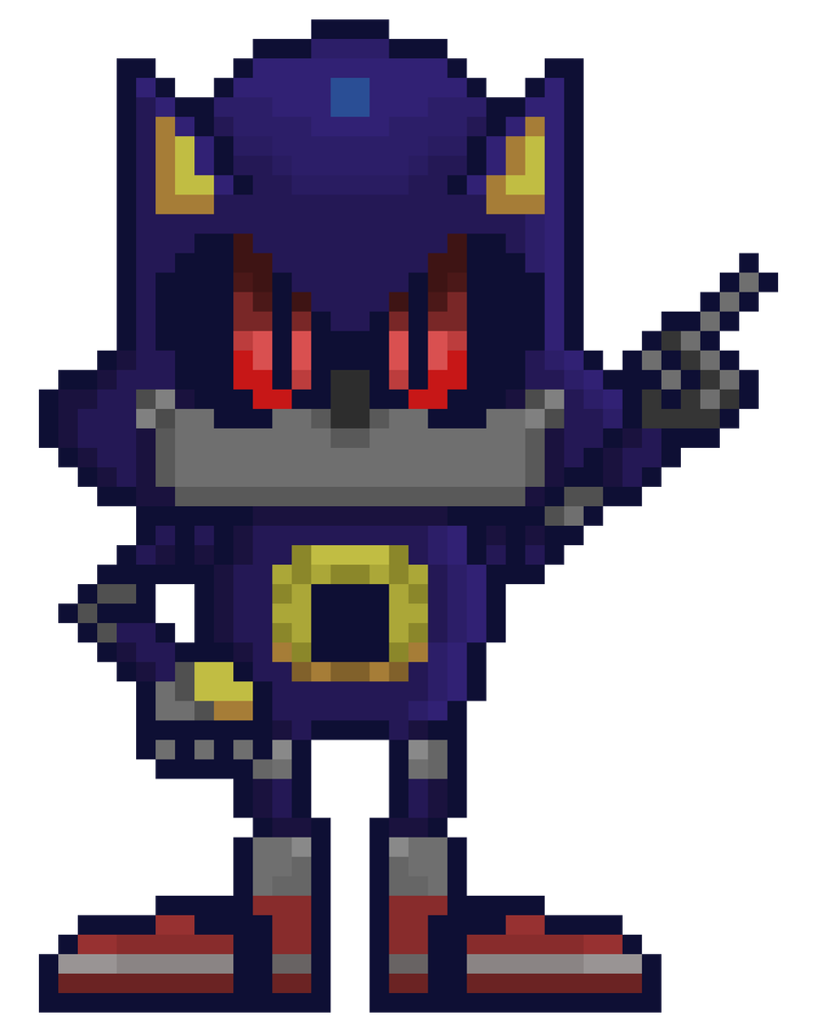 Kanomi13 on Game Jolt: Some meh metal sonic sprites. They are not finished  at all / Alguno