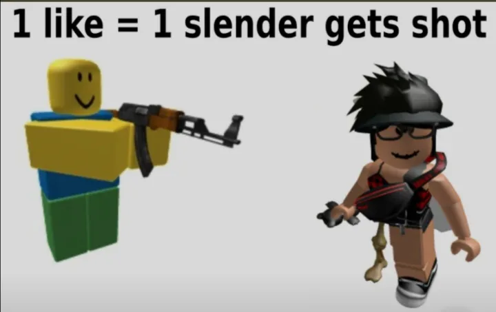 Roblox Slender (Devil) Memes - Imgflip