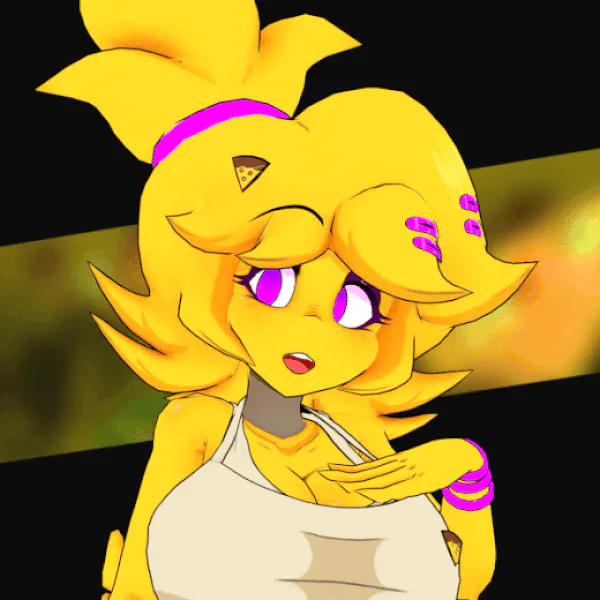 GACHAAFTON2022 on Game Jolt: Chica Jumpscare GIF