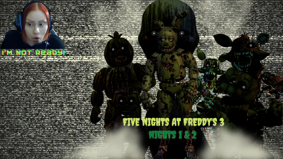 I'M IN THIS GAME!!  Five Nights at Freddy's: Killer in Purple [PART1] 