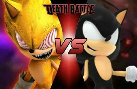 SonicTheHedgehogVsShadowTheHedgehog on Game Jolt: FLEETWAY SONIC VS DARK  SONIC