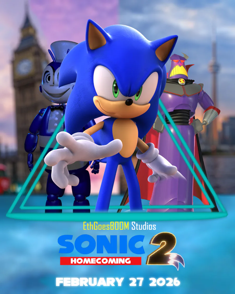 Samuel Lukas The Hedgehog on Game Jolt: Sonic Prime Season 2 Poster 6