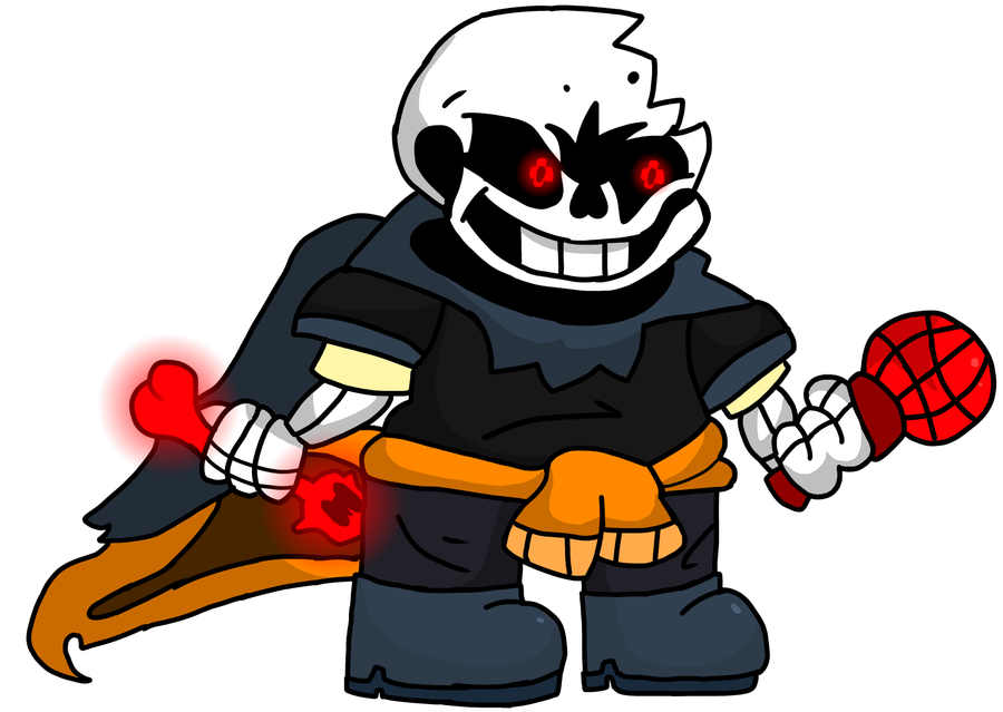 Ink Sans compatible with 2 players mod [Friday Night Funkin'] [Mods]