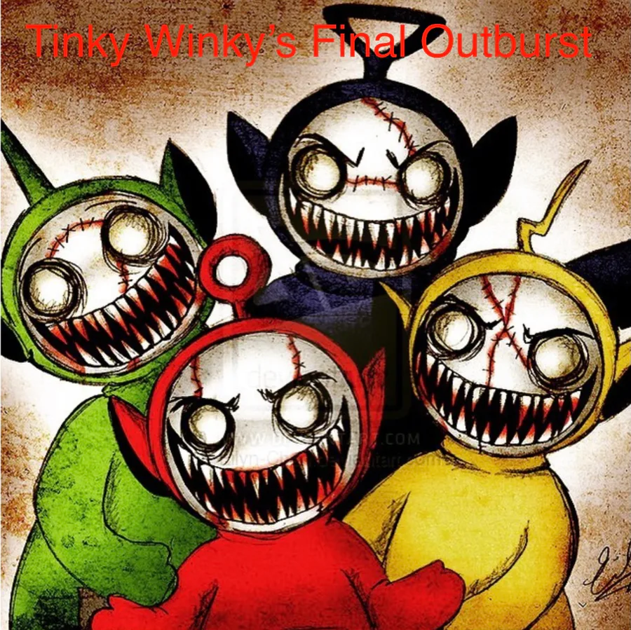Teletubbies tinky winky's heavy bag