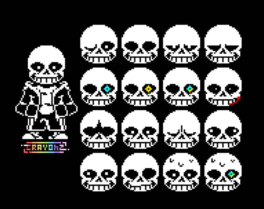 WatƐr on Game Jolt: Undertale Sans Sprite