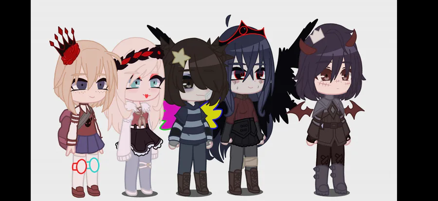 Gacha Club Ocs! (Gacha club spoilers!)