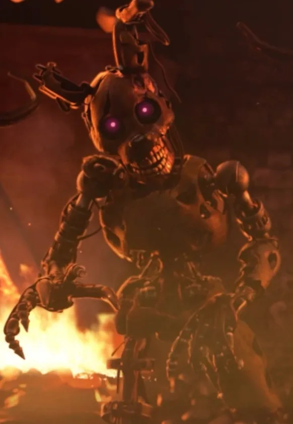What if Burntrap was made from the remains of Glamrock Bonnie? :  r/fivenightsatfreddys