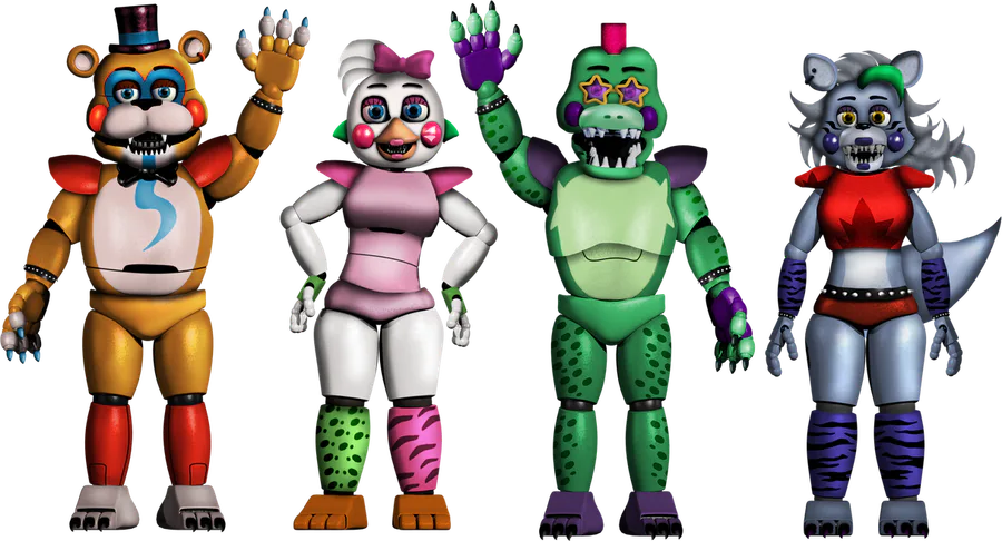 Funtime Chica showtape from the past. 