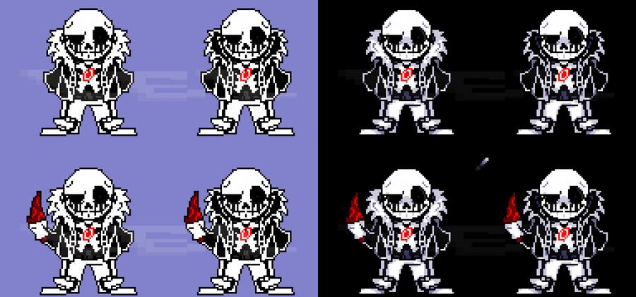 Pixilart - My epic sans sprite by Lekitu