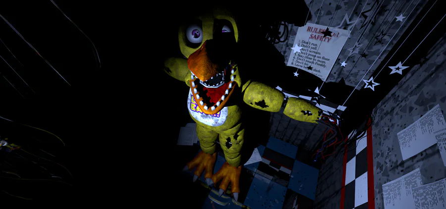 fnaf 2 (chica jumpscare)