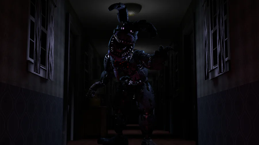 Alfathyrio on Game Jolt: Withered Freddy and Chica in the right corner of  FNAF 1.