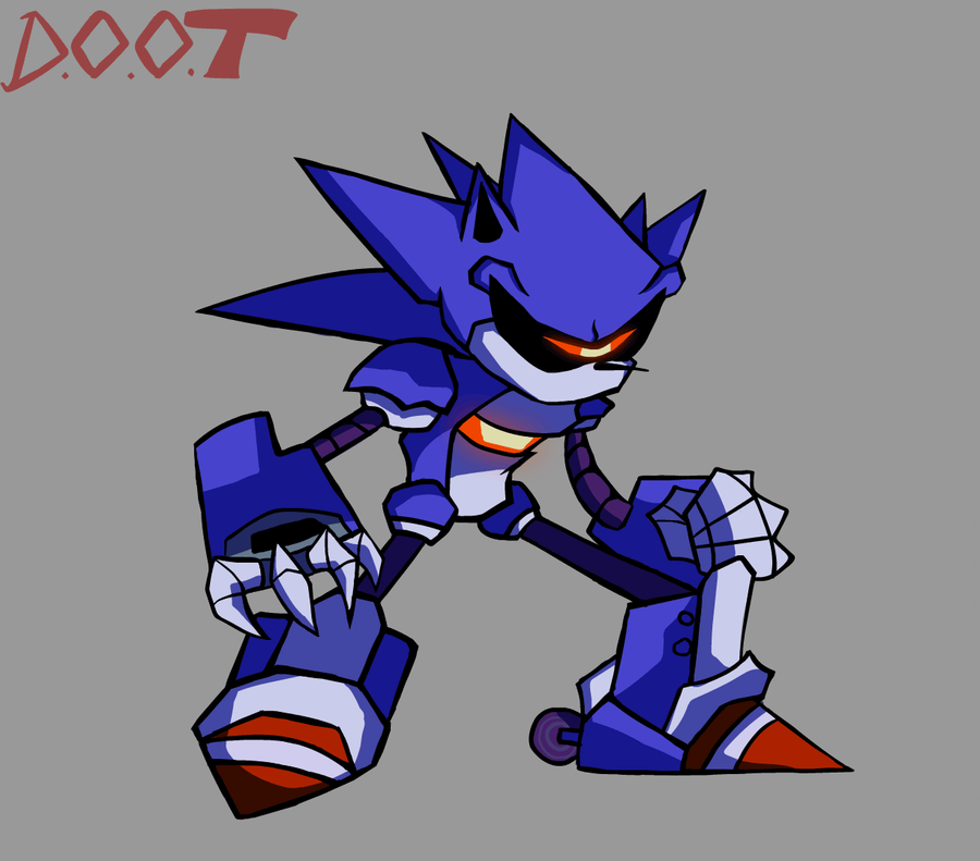 Sonic VS Mecha Sonic And Metal Sonic Friday Night Funkin 