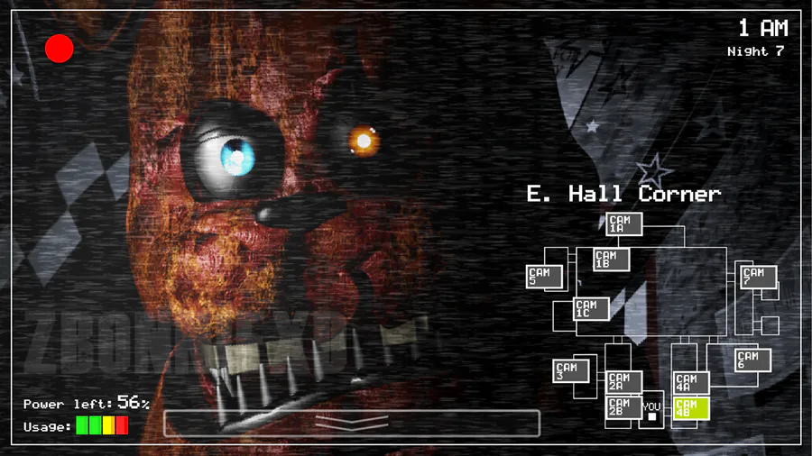 Spring Bonnie committed the bite of 1983 (FNaF 4 Mods) 