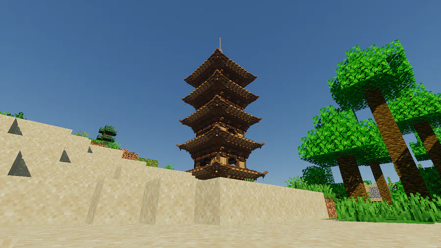 Having Fun Is The Only Real Way To Play Minecraft — Pagoda build