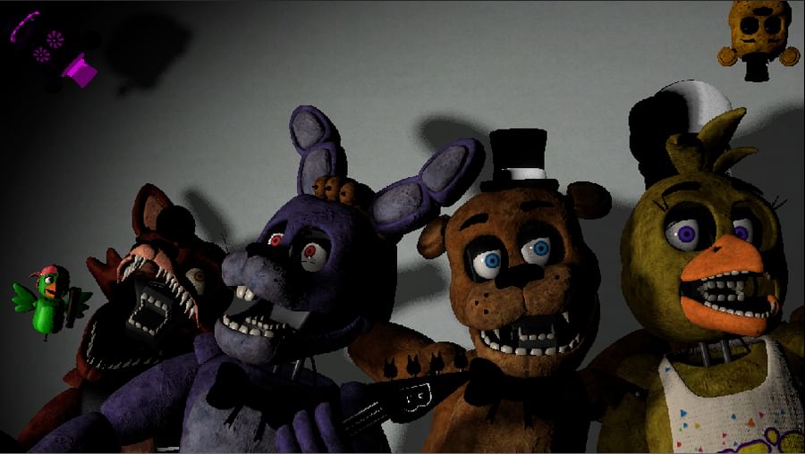 Made the withered animatronics into fnaf 3 minigame sprites - Imgur