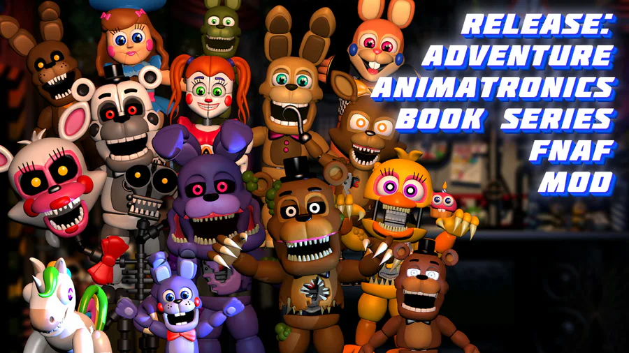 Ultimate Custom Night - Glamrock Animatronics FNaF: Sister Location (Mod)  by NIXORY - Game Jolt