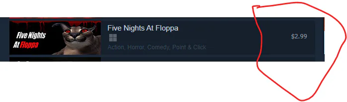 Five Nights At Floppa en Steam