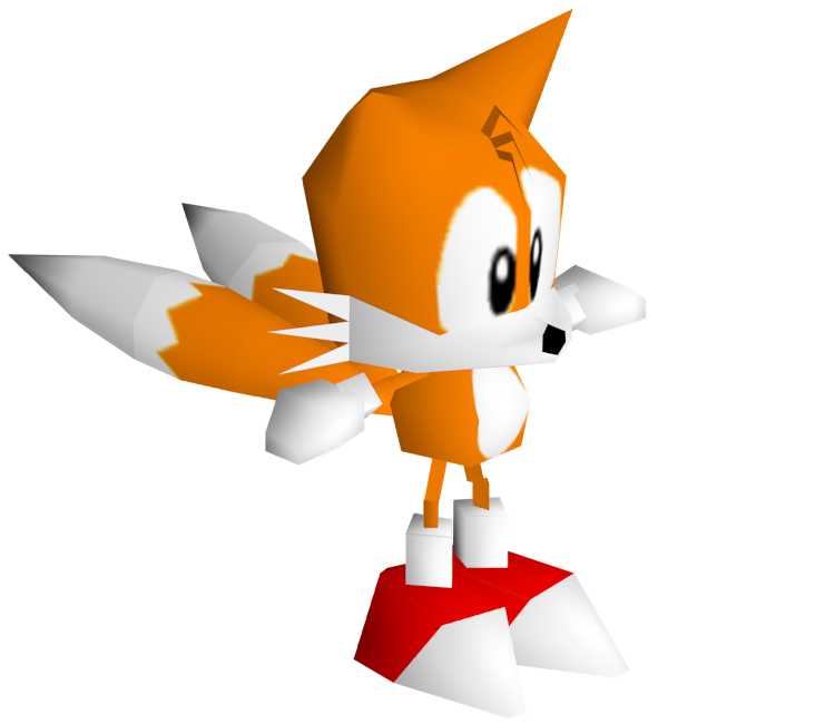 Pixel Papercraft - Tails Doll (Sonic R)