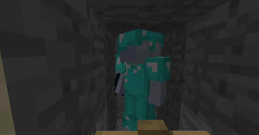 Herobrine (3D Diamond Armor)