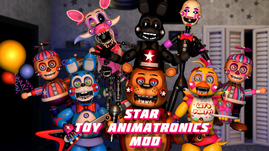 FNaF World - Adventure Funtime Animatronics (Mod) by NIXORY - Game Jolt