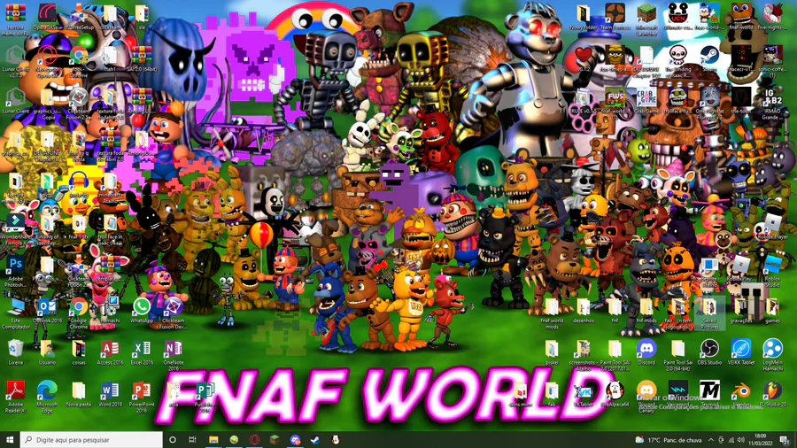 Watch Clip: Annoying Orange Let's Play - FNAF World (Five Nights